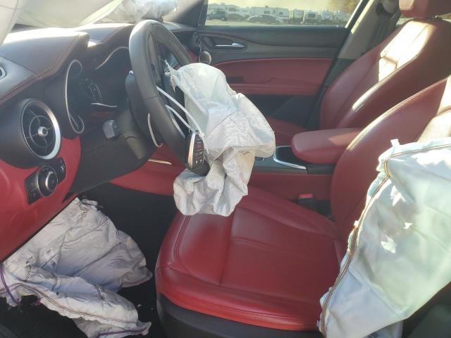 ZASPAKBN0M7D11450 - 2021 ALFA ROMEO STELVIO TI GRAY photo 7