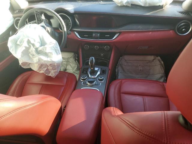 ZASPAKBN0M7D11450 - 2021 ALFA ROMEO STELVIO TI GRAY photo 8