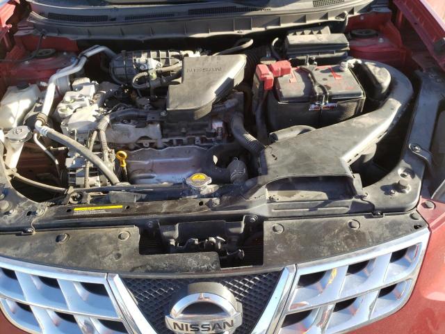 JN8AS5MT9FW667630 - 2015 NISSAN ROGUE S RED photo 11