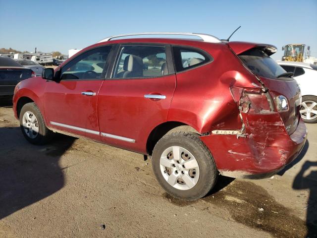 JN8AS5MT9FW667630 - 2015 NISSAN ROGUE S RED photo 2
