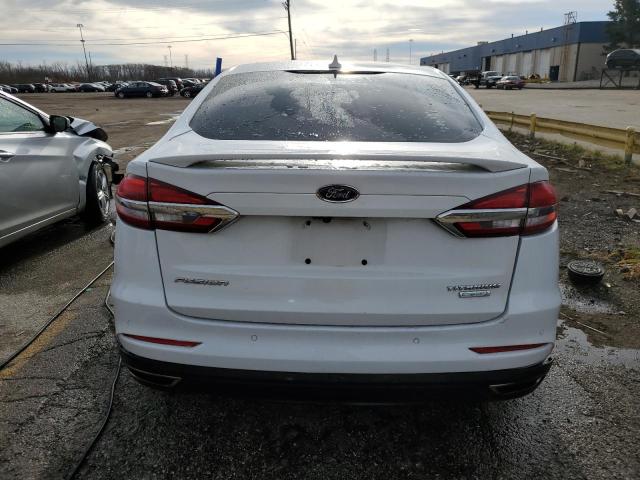 3FA6P0K91LR153241 - 2020 FORD FUSION TITANIUM WHITE photo 6