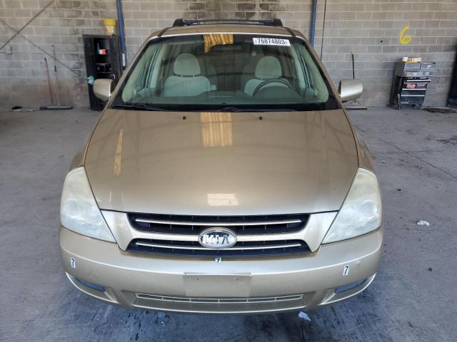 KNDMB233776106112 - 2007 KIA SEDONA EX GOLD photo 5