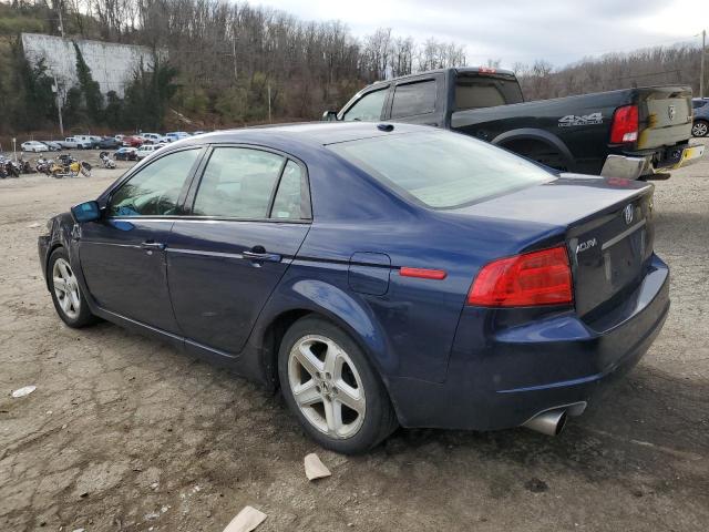 19UUA66246A002526 - 2006 ACURA TL BLUE photo 2