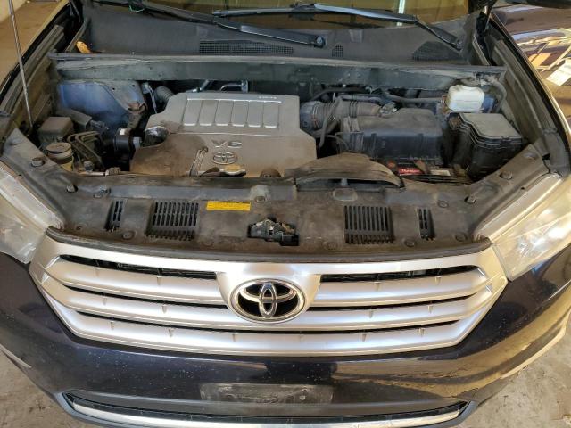 5TDBK3EH2DS250281 - 2013 TOYOTA HIGHLANDER BASE BLUE photo 11