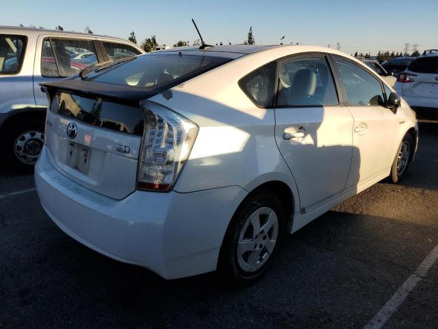 JTDKN3DU3A1116815 - 2010 TOYOTA PRIUS WHITE photo 3