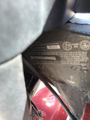 1HD1FCW1X4Y617769 - 2004 HARLEY-DAVIDSON FLHTCUI 红色 照片 9