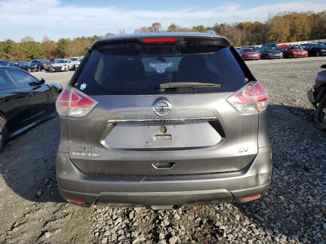 KNMAT2MTXFP575783 - 2015 NISSAN ROGUE S GRAY photo 6