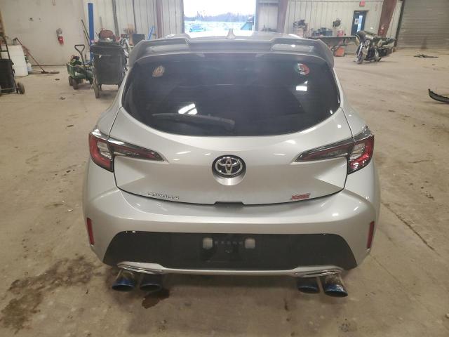 JTNK4RBE9K3059457 - 2019 TOYOTA COROLLA SE SILVER photo 6