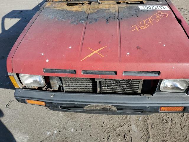 1N6ND11S9GC432043 - 1986 NISSAN D21 SHORT BED RED photo 11