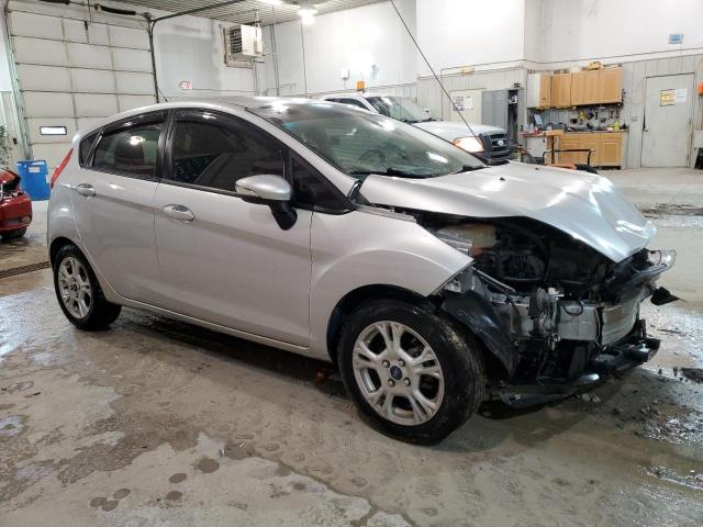 3FADP4EJ3EM103073 - 2014 FORD FIESTA SE SILVER photo 4