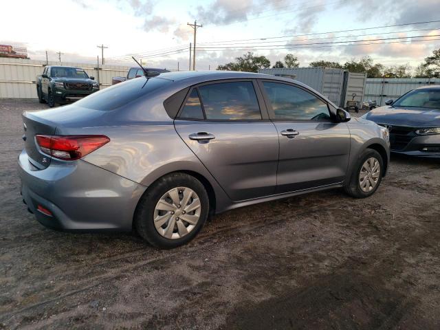 3KPA24AD6LE341017 - 2020 KIA RIO LX GRAY photo 3