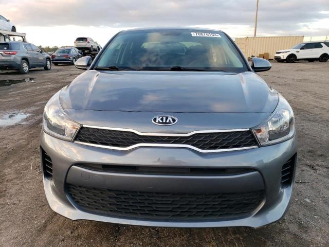 3KPA24AD6LE341017 - 2020 KIA RIO LX GRAY photo 5