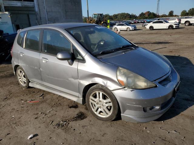 JHMGD38627S044401 - 2007 HONDA FIT S 灰色 照片 4