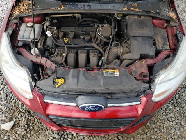 1FADP3F28DL161133 - 2013 FORD FOCUS SE BURGUNDY photo 11