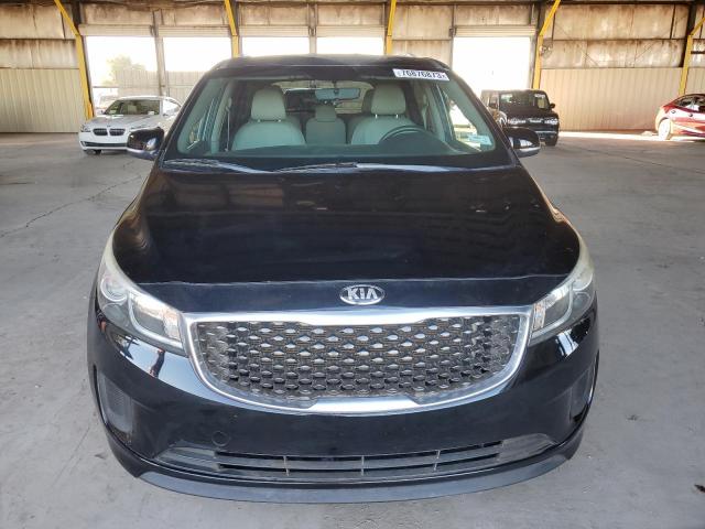 KNDMB5C14F6068191 - 2015 KIA SEDONA LX BLACK photo 5