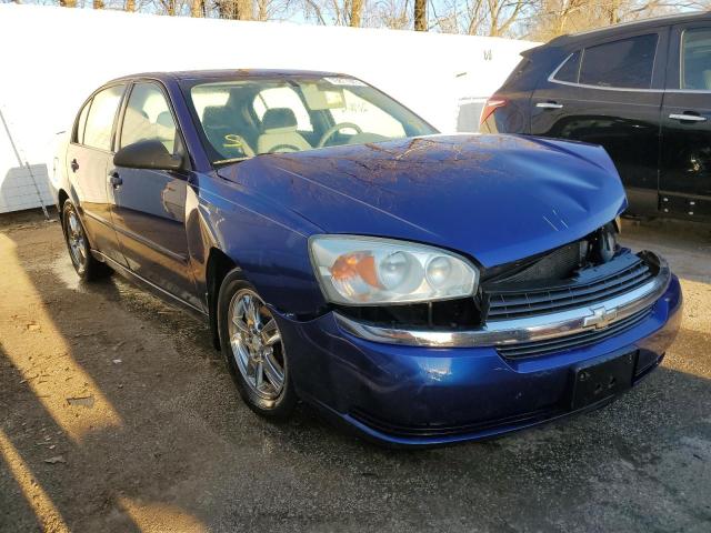 1G1ZT52855F327070 - 2005 CHEVROLET MALIBU LS BLUE photo 4