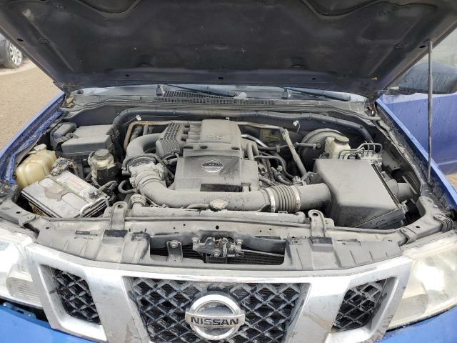 1N6AD0CU5DN761359 - 2013 NISSAN FRONTIER SV BLUE photo 11