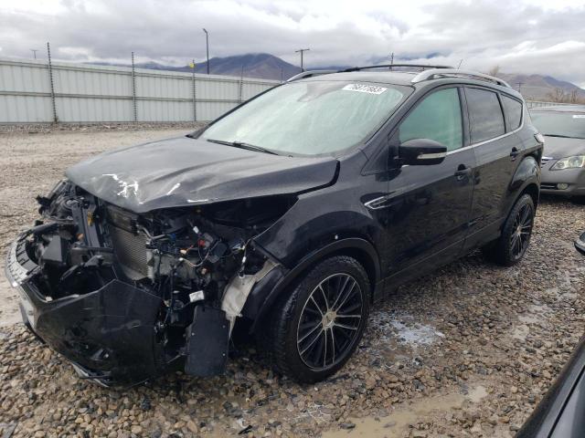 1FMCU9J92JUC08132 - 2018 FORD ESCAPE TITANIUM BLACK photo 1