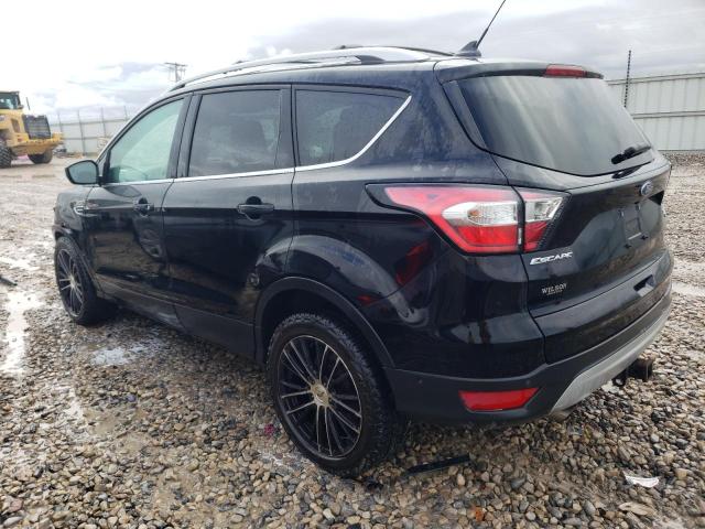 1FMCU9J92JUC08132 - 2018 FORD ESCAPE TITANIUM BLACK photo 2