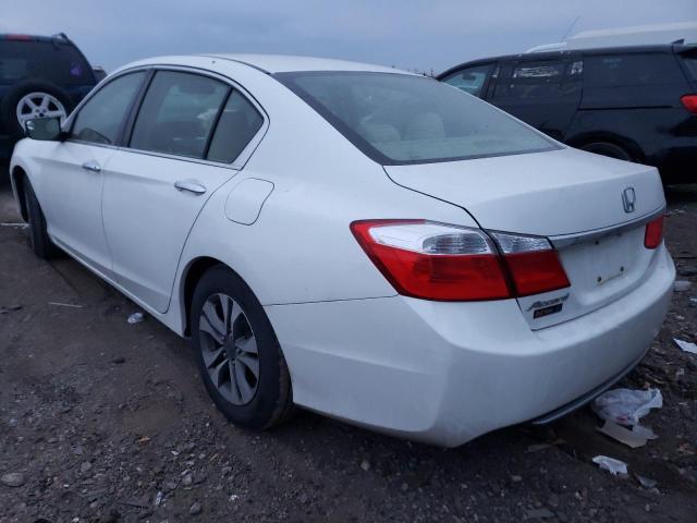 JHMCR2F37DC000192 - 2013 HONDA ACCORD LX WHITE photo 3