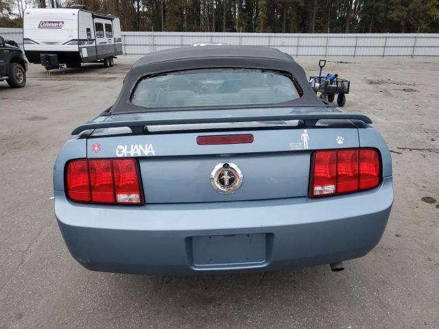 1ZVFT84NX65101402 - 2006 FORD MUSTANG BLUE photo 6