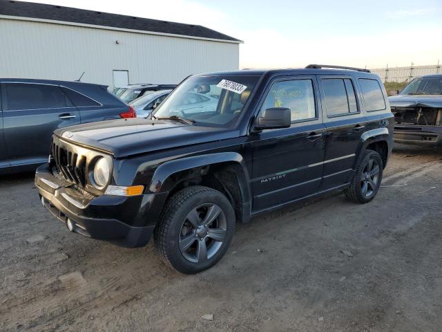 1C4NJRFB4FD270124 - 2015 JEEP PATRIOT LATITUDE BLACK photo 1