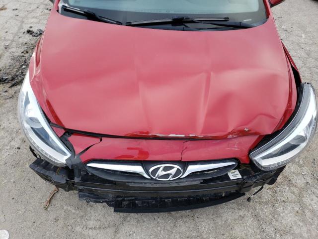 KMHCU5AE3EU146218 - 2014 HYUNDAI ACCENT GLS RED photo 11