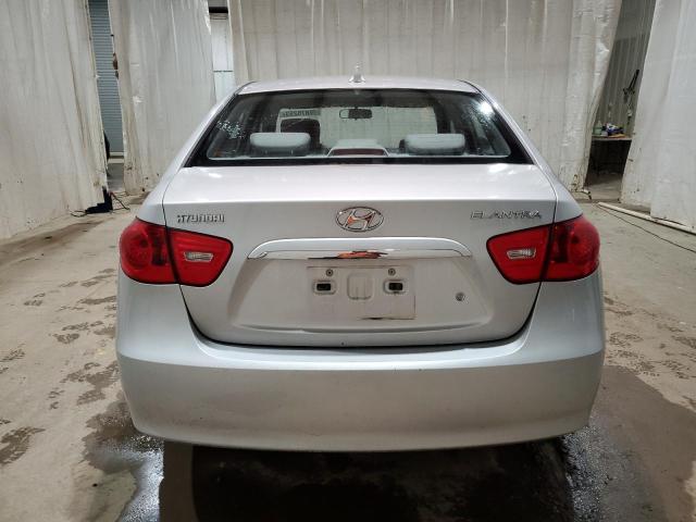 KMHDU46D39U812871 - 2009 HYUNDAI ELANTRA GLS SILVER photo 6