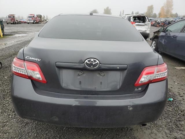 4T1BF3EK7BU756628 - 2011 TOYOTA CAMRY BASE GRAY photo 6