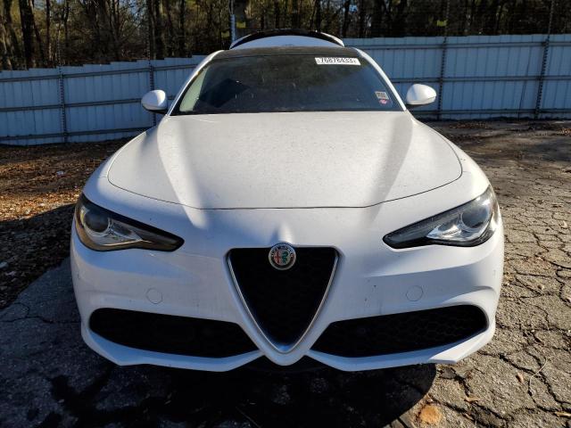 ZARFAEEN8H7560589 - 2017 ALFA ROMEO GIULIA TI Q4 WHITE photo 5