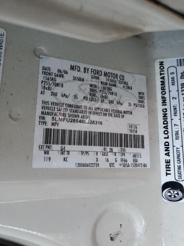 5LMFU28546LJ28316 - 2006 LINCOLN NAVIGATOR 米色 照片 13