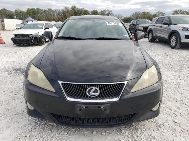 JTHBK262685067660 - 2008 LEXUS IS 250 BLACK photo 5