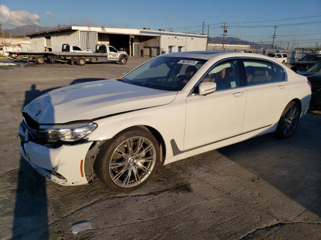 WBA7E2C59KB454089 - 2019 BMW 740 I WHITE photo 1