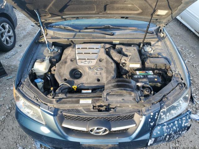 5NPEU46F67H212931 - 2007 HYUNDAI SONATA SE BLUE photo 11