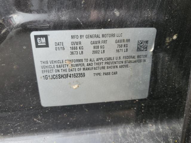 1G1JC6SH3F4162359 - 2015 CHEVROLET SONIC LT Qara foto 13