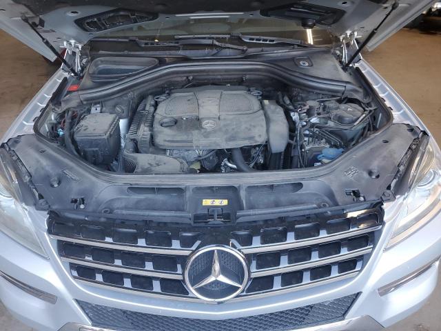 4JGDA5HB6CA019227 - 2012 MERCEDES-BENZ ML 350 4MATIC SILVER photo 12