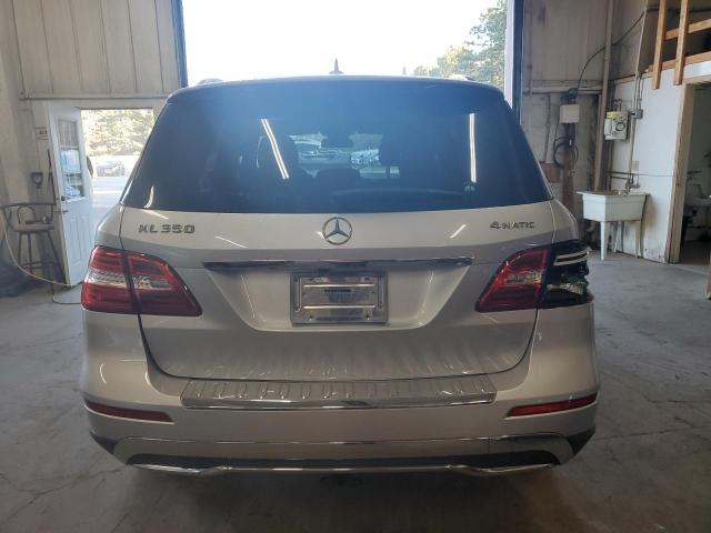 4JGDA5HB6CA019227 - 2012 MERCEDES-BENZ ML 350 4MATIC SILVER photo 6