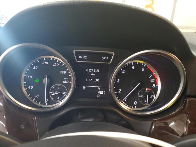 4JGDA5HB6CA019227 - 2012 MERCEDES-BENZ ML 350 4MATIC SILVER photo 9