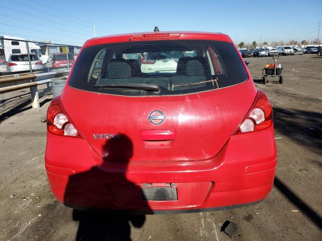 3N1BC1CP1BL517251 - 2011 NISSAN VERSA S RED photo 6