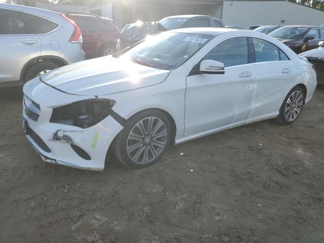 WDDSJ4GB1HN498086 - 2017 MERCEDES-BENZ CLA 250 4MATIC WHITE photo 1