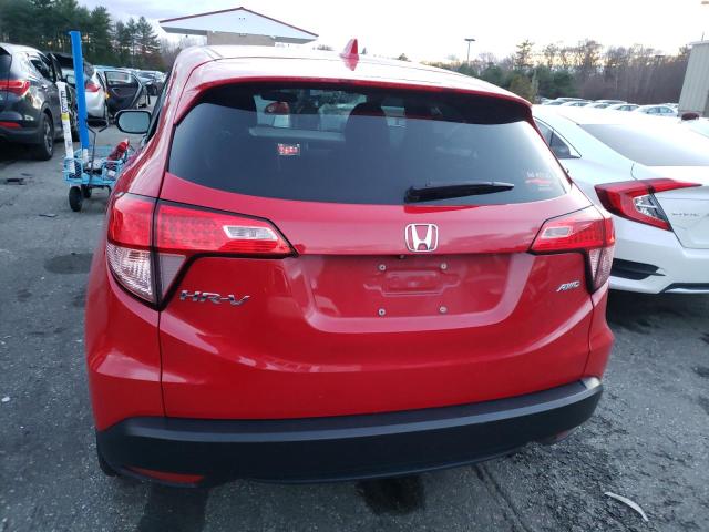 3CZRU6H52GM766151 - 2016 HONDA HR-V EX RED photo 6