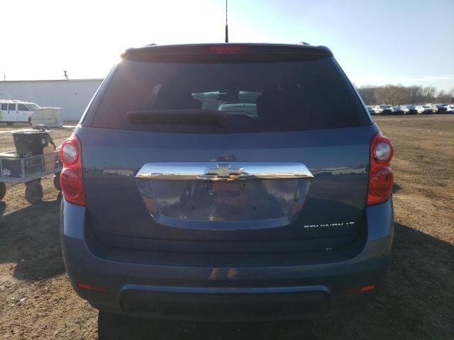 2CNALDEC3B6295509 - 2011 CHEVROLET EQUINOX LT BLUE photo 6