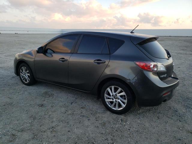 JM1BL1L71D1738209 - 2013 MAZDA 3 I GRAY photo 2