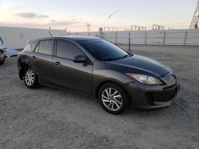 JM1BL1L71D1738209 - 2013 MAZDA 3 I GRAY photo 4