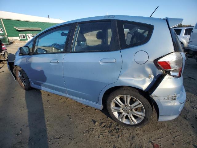 JHMGE8H48AC023191 - 2010 HONDA FIT SPORT BLUE photo 2