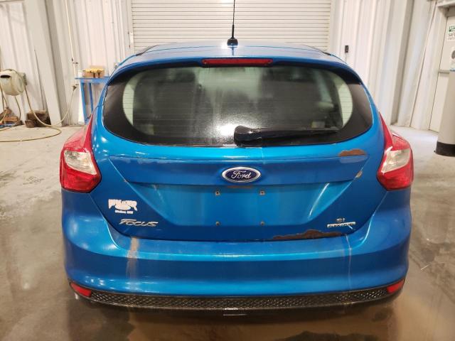 1FADP3K29EL169359 - 2014 FORD FOCUS SE BLUE photo 6