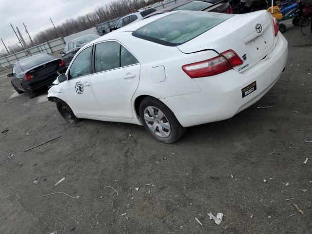 4T1BE46K27U597242 - 2007 TOYOTA CAMRY CE WHITE photo 2