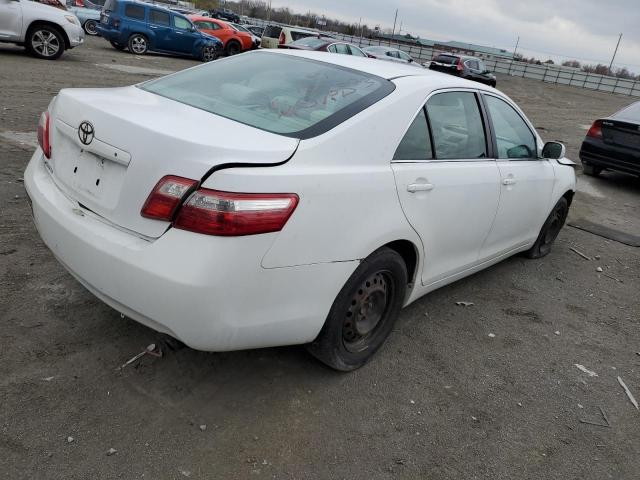 4T1BE46K27U597242 - 2007 TOYOTA CAMRY CE WHITE photo 3