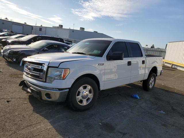 1FTFW1CT6DFB23325 - 2013 FORD F150 SUPERCREW WHITE photo 1