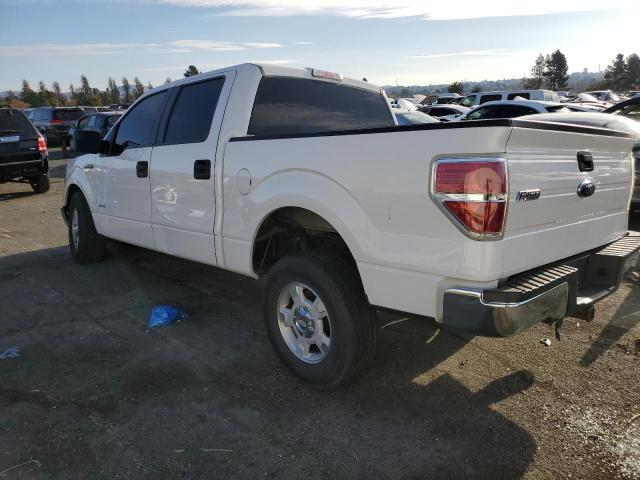 1FTFW1CT6DFB23325 - 2013 FORD F150 SUPERCREW WHITE photo 2